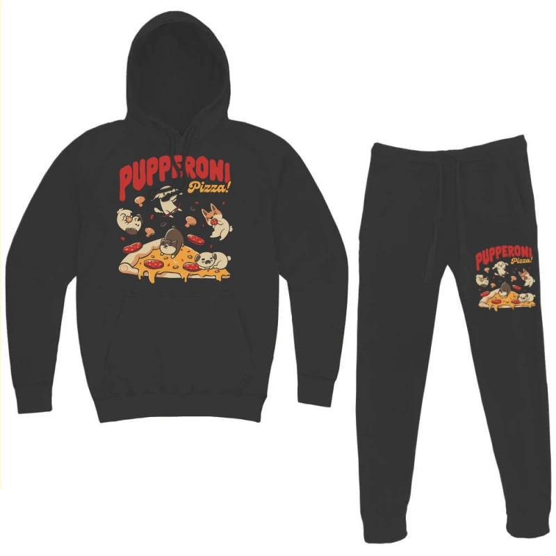 Pupperoni Puzzia Dogs Puppies Italy Hoodie & Jogger Set - Image 3