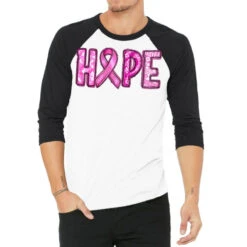 Western Hope Breast Cancer 3/4 Sleeve Shirt