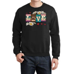 Love Dog Crewneck Sweatshirt