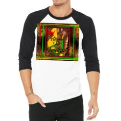 Steppin Into Juneteenth 3/4 Sleeve Shirt