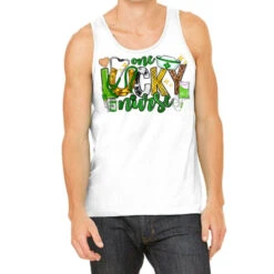 St. Patrick's Day Lucky Nurse Tank Top