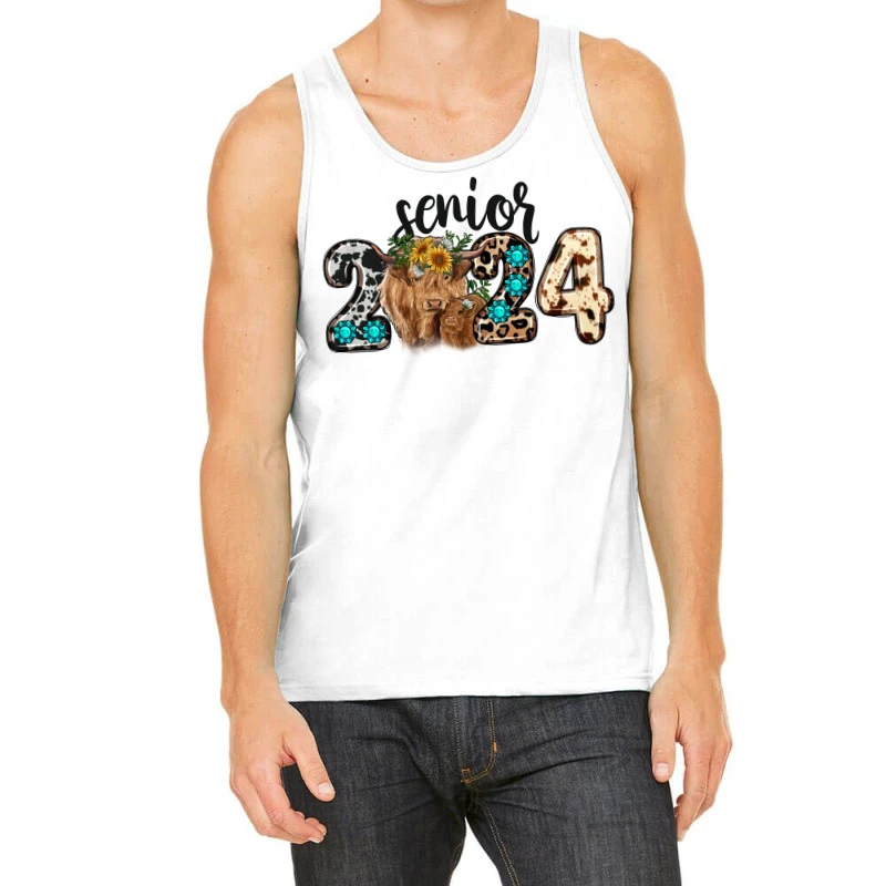 Western Senior 2024 Cow Tank Top