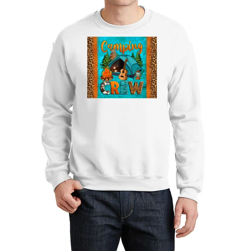 Western Camping Crew Crewneck Sweatshirt
