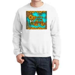 Sunshine On My Mind Mason Jar Crewneck Sweatshirt