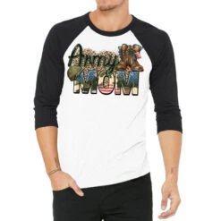 Army Mom 3/4 Sleeve Shirt