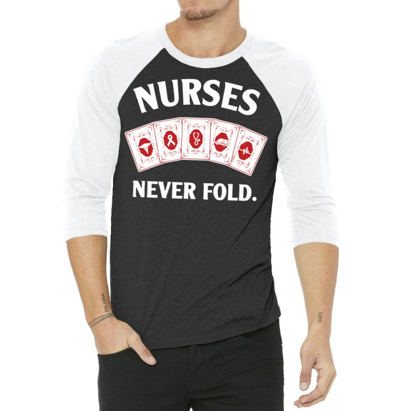 Nurses Never Old 3/4 Sleeve Shirt